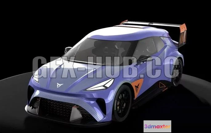 1520710 - PBR Game 3D Models - CUPRA UrbanRebel 3D Max