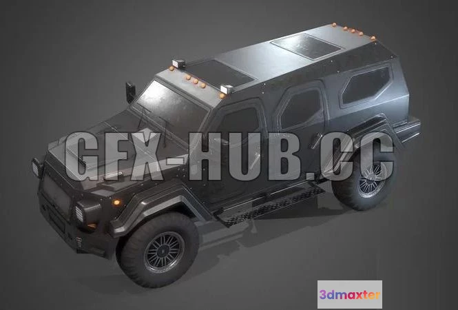 1520728 - PBR Game 3D Models - DRL Simulator - SUV 3D Max