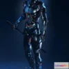 1520740 - PBR Game 3D Models - DYNAMO CYBORG 3D Max