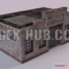 1520786 - PBR Game 3D Models - Garage Old 3D Max