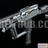 1520790 - PBR Game 3D Models - Gauss SMG 3D Max