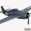 1520812 - PBR Game 3D Models - Grumman F4F Wildcat 3D Max