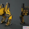 1520822 - PBR Game 3D Models - Heavy Duty Mech 3D Max