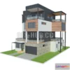 1520832 - PBR Game 3D Models - House 1 3D Max