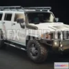 1520838 - PBR Game 3D Models - Hummer H3 Middle poly Tuning Variation white 3D Max