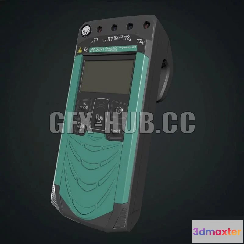 1520852 - PBR Game 3D Models - IS 20 Measurer 3D Max