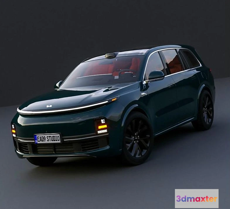 1520880 - PBR Game 3D Models - LiXiang L9 2024 3D Max