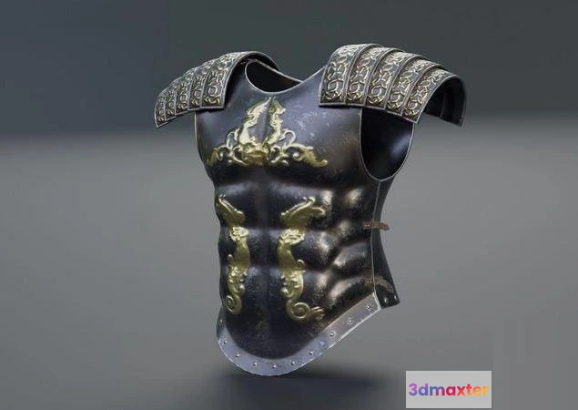 1520884 - PBR Game 3D Models - Lorica musculata 3D Max