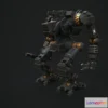 1520896 - PBR Game 3D Models - Mech support 3D Max