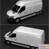 1520902 - PBR Game 3D Models - Mercedes Benz Sprinter Panel Van L2H2 2019 3D Max