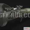 1520940 - PBR Game 3D Models - NLAW AT-Missile 3D Max
