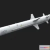 1520976 - PBR Game 3D Models - R-360 Neptune cruise missile 3D Max