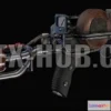 1520986 - PBR Game 3D Models - Railgun 3D Max