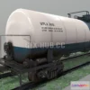 1520988 - PBR Game 3D Models - Railway Tank Car 3D Max