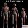1521006 - PBR Game 3D Models - Realistic Human Basemesh 3D Max