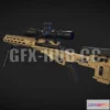 1521032 - PBR Game 3D Models - Remington Defense XM2010 3D Max