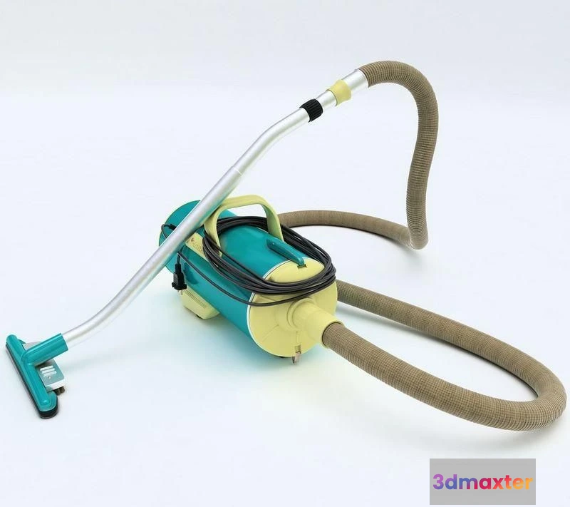 1521056 - PBR Game 3D Models - Retro vacuum cleaner 3D Max