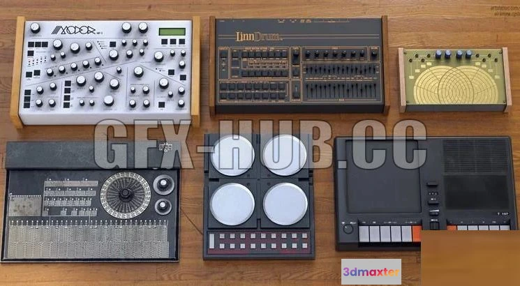 1521060 - PBR Game 3D Models - Retrotech bootcamp 3D Max