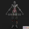 1521092 - PBR Game 3D Models - Robot Bounty Hunter 3D Max