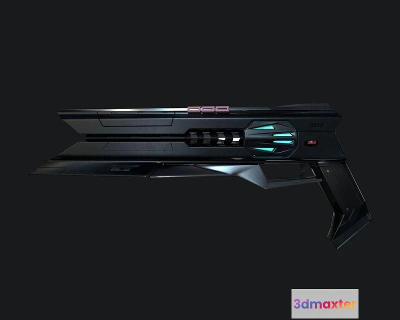 1521126 - PBR Game 3D Models - Sci fi weapon game ready 3D Max