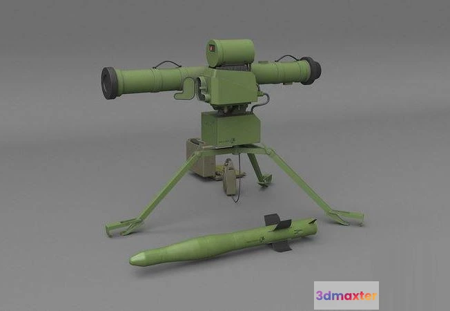 1521162 - PBR Game 3D Models - Stugna-P ATGM 3D Max