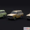 1521188 - PBR Game 3D Models - Trabant 601 Kombi 1965 3D Max