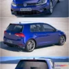1521202 - PBR Game 3D Models - Volkswagen Golf 7.5R 2018 3D Max