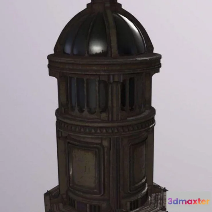 1521216 - PBR Game 3D Models - Advertising Booth 3D Max