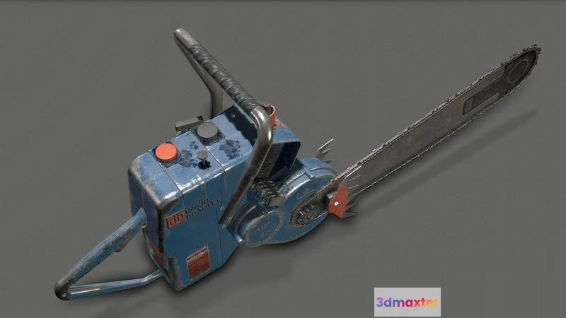 1521240 - PBR Game 3D Models - Chainsaw David Bradley 3D Max