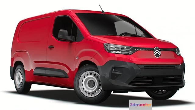 1521246 - PBR Game 3D Models - Citroen e Berlingo Van LWB 2024 3D Max