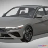 1521300 - PBR Game 3D Models - Hyundai Elantra 2024 3D Max