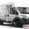 1521358 - PBR Game 3D Models - RAM Promaster Van L3H3 HQ Interior 2023 3D Max
