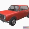1521386 - PBR Game 3D Models - Soviet car Lada 2101 3D Max