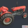 1521400 - PBR Game 3D Models - Tractor MF 65 Low-poly 3D Max