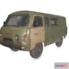 1521408 - PBR Game 3D Models - UAZ 3909 3D Max