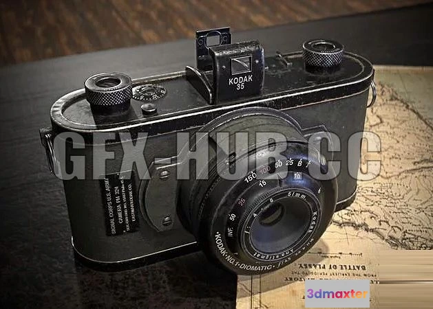 1521470 - PBR Game 3D Models - =g_F_x-h_u_b-Kodak 35 PH324 3D Max