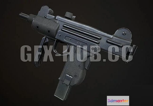 1521518 - PBR Game 3D Models - g.f.x-h.u.b=co.Mini Uzi 3D Max