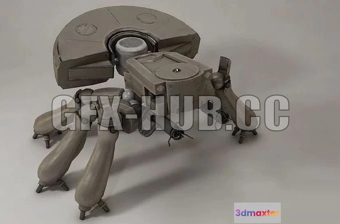 1521526 - PBR Game 3D Models - g1f1x1-h1u1b,co-Ghost In The Shell - R3000 Tank 3D Max