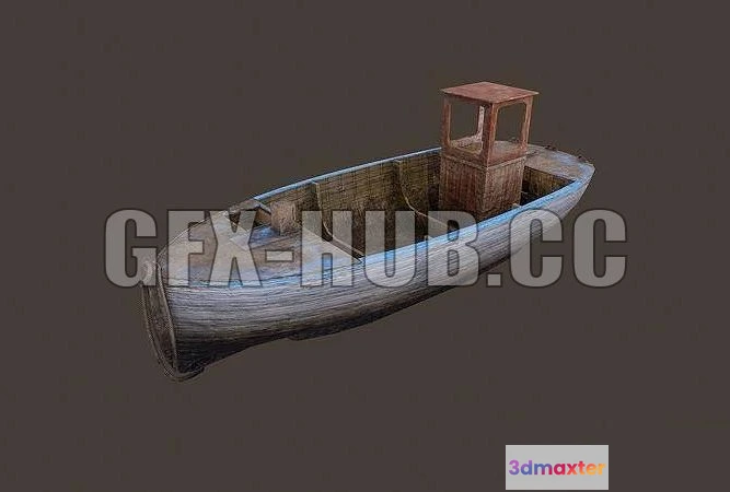 1521538 - PBR Game 3D Models - GeT=MoRe=gfx=hub=co=Fishing Boat 3D Max