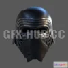 1521540 - PBR Game 3D Models - GeT=MoRe=gfx=hub=co=Kylo Ren Helmet 3D Max