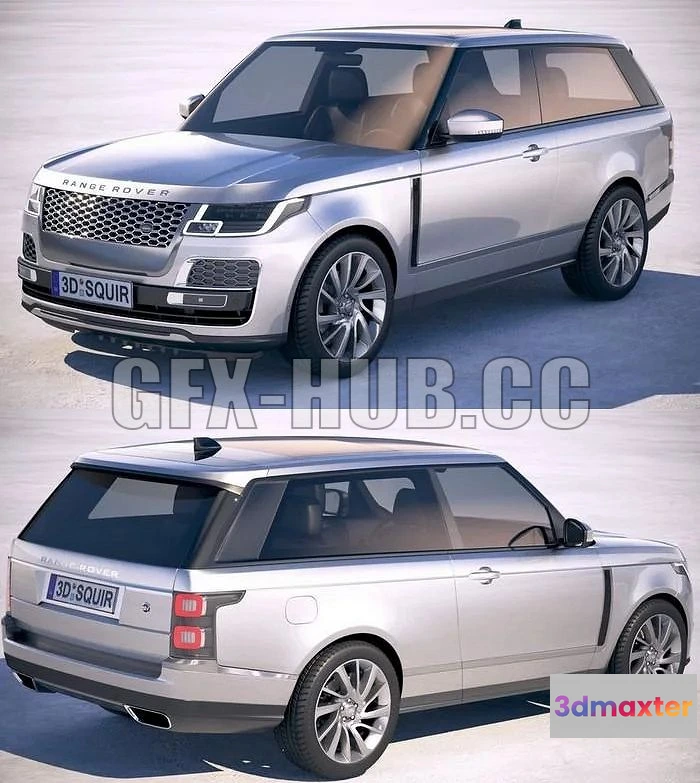 1521546 - PBR Game 3D Models - GF_x-Hu_B.CO@Range Rover SV Coupe 2019 3D Max