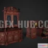 1521566 - PBR Game 3D Models - gfx-hub.cc(#)Antique Furnitures 3D Max