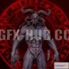 1521602 - PBR Game 3D Models - more stuff=gfx-hub.co=Demon Lord 4k textures 3D Max