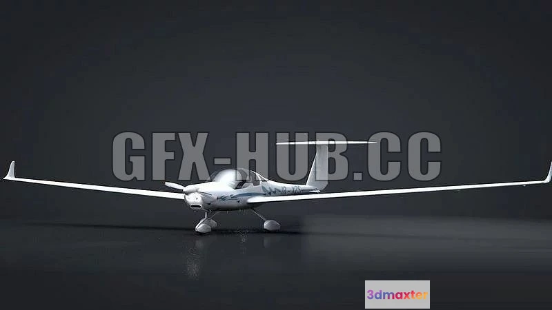 1521612 - PBR Game 3D Models - new stuff - gfx-hub.co Airplane HK36TC Diamond 3D Max