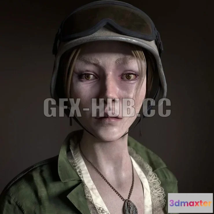 1521680 - PBR Game 3D Models - Game character Ecumenical Soldier 3D Max