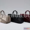 1521690 - PBR Game 3D Models - Leather bag 3D Max