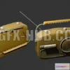 1521724 - PBR Game 3D Models - Retro radio 3D Max