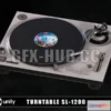 1521770 - PBR Game 3D Models - Turntable SL-1200 3D Max
