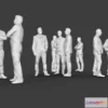 1521786 - PBR Game 3D Models - 10 Low Poly People Collection Vol 7 3D Max