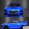 1521812 - PBR Game 3D Models - 2017 Subaru WRX STI R4 Group N 3D Max